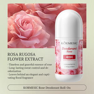 KORMESIC 50ml <span class=keywords><strong>Deodorante</strong></span> Roll-on per <span class=keywords><strong>Donna</strong></span> con Etichetta Privata, Fragranza Floreale e Fruttata, Biologico e Naturale - Product Image 5
