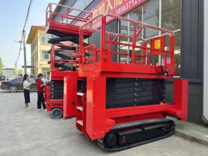 Plate-forme élévatrice à ciseaux tout terrain électrique 4m 6m 8m 10m 12m 14m 15m 16m 18m 20m 22m 24m 30m - Product Image 2