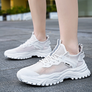 Zapatillas Deportivas Transpirables con Suela de EVA, Ligeras y Casuales para Caminar, para Tallas Grandes, Cómodas y Elegantes - Product Image 4
