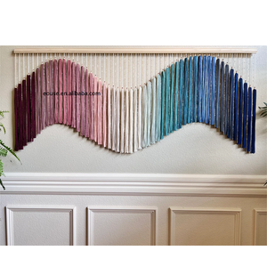 INS Precio de fábrica Mejor venta DIY macramé colgante de pared grande extra largo macramé colgante de pared tapiz de macramé de gran tamaño - Product Image 6