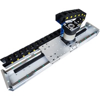 Sistem Robot Gantry XYZ CNC Motorized Heavy Duty dengan PLC, Gear Bearing Engine, Rak Pinion Aluminium Alloy, Guideway, Slide Table, 102KG