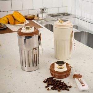 Hot Sale 12oz Stainless Steel Tumbler Coffee <b>Mug</b> Vacuum <b>Insulated</b> Leak Proof Lid Perfect for Hiking Camping with Custom Logo - Product Image 4