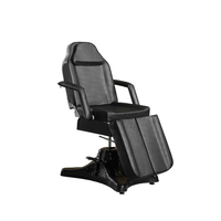Fauteuil de Beauté Moderne de Haute Qualité pour Salon, Lit Facial Hydraulique Rotatif, Chaise de Tatouage et de Piercing, Réglable en Hauteur, en Cuir PU