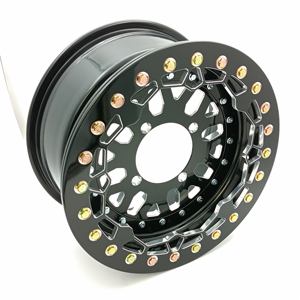 Roues UTV de 15 pouces 15x7 Déport 5+2 Motif de boulons 4/137 Roue en aluminium pour <span class=keywords><strong>Can</strong></span> <span class=keywords><strong>Am</strong></span> X3 <span class=keywords><strong>Maverick</strong></span> - Product Image 1