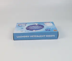 딥 클리닝 살균 세탁 세제 종이 태블릿 친환경 섬세한 세탁 시트