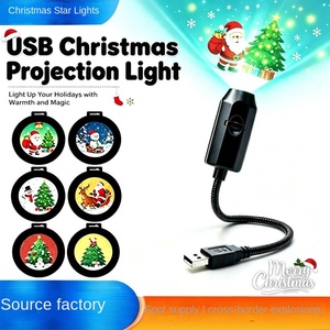Nuova Lampada di Proiezione USB Creativa per Natale, Stile Tedesco, Luce Notturna LED Trendy per Camera da Letto, Bestseller <span class=keywords><strong>Online</strong></span> - Product Image 1