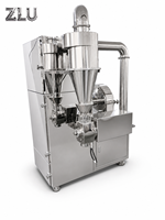 Pulvérisateur haute productivité ZLU pour gingembre sec, curcuma, gomme arabique en poudre, production de 300-600 kg/h, matériau SUS304/SUS316L, électrique