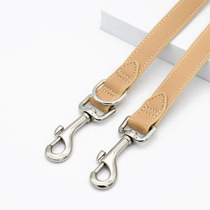 防水レザー犬用ハーネスとリーシュセットうんちバッグディスペンサーホルダーデザイナー高級小型大型ペットカラーアクセサリー - Product Image 5