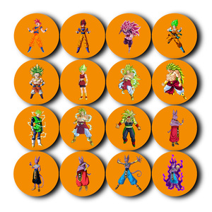 Quantité minimale de commande bas Logo personnalisé cadeaux promotionnels Anime belle bande dessinée Dragon Vegeta Popping Socket support d'accessoires de téléphone portable - Product Image 1