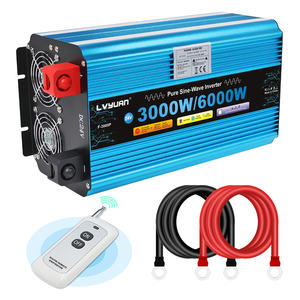 Fabricant <span class=keywords><strong>LVYUAN</strong></span> Onduleur à onde sinusoïdale pure 3000 watts <span class=keywords><strong>6000W</strong></span> 12v 24v à 110v 230v Onduleur pour la maison - Product Image 2