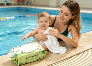 Lingettes pour bébé emballées individuellement, design portable pour une utilisation en extérieur et en voyage - Product Image 4