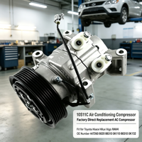 Compresseur de climatisation neuf d'usine 10S11C AC 447260 8020 88310 0K110 88310 0K132 pour Toyota Hiace Hilux Vigo RAV4