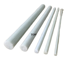 FRP Pultruded Glass Fiber Reinforced Bar Flexible Fiberglass Solid <b>Rod</b> - Product Image 1