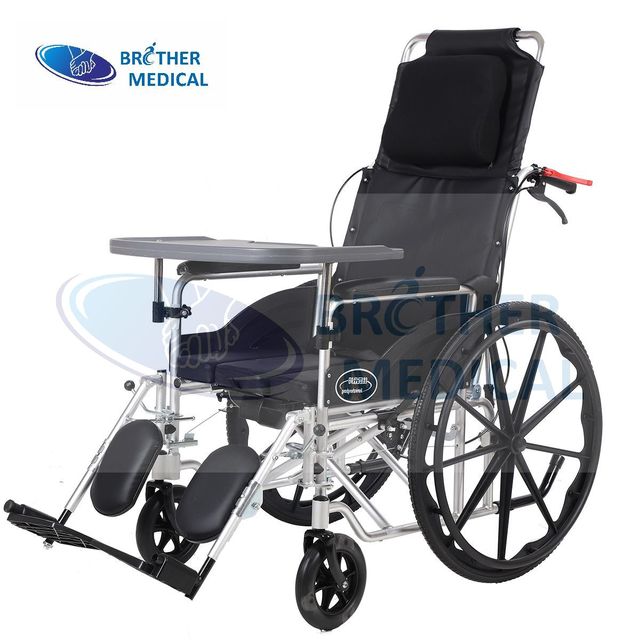 Brother Medical Powerful Motor Steel Wheel Chair Battery Elderly Portable Lightweight Foldable Electric Wheelchair