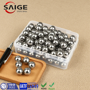 Diseño innovador 420 440 G10 G20 Bolas de rodamiento de trabajo de construcción de acero inoxidable Superficie fina <span class=keywords><strong>3.175mm</strong></span> 4.763mm 5.556mm Bolas - Product Image 1