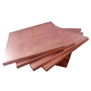Cathode Copper 99.99 Customized Plate Package Cooper Plate Conductive Copper Plate