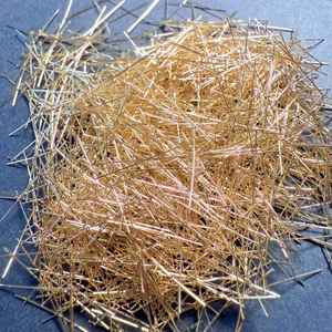 마이크로 구리 코팅 강섬유 콘크리트 충전재 HUPC 섬유 - Product Image 3