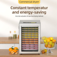 Uck 12 Lagen Interne Circulatie Verwarming Maïs Voedsel Dehydrator Machine Thuisgebruik Groente Droger Voor Groente En Fruit