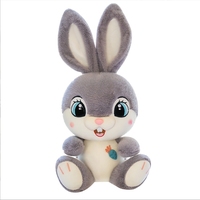 2025 nouveau lapin à longues oreilles doux poupée événement cadeau lapin en peluche jouets en peluche et en peluche pour doux mignon bébé EN71 peluche enfants jouets