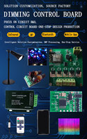 Controlador de Luz LED Universal con Atenuador PWM de 120v 230v 277v Entrada a 48v 36v 24v 12v, Circuito IC de 80w Clase 2 con Atenuación Triac