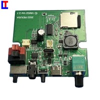 Sans fil pour Bluetooth Microphone & Haut-parleur Circuit Board Assembly PCB Design for Audio Devices