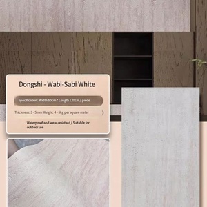 Lámina de Piedra de Travertino Ultrafina y Flexible, Resistente al Fuego, para Construcción de Paredes Exteriores, Lámina para Revestimiento de Paredes - Product Image 6