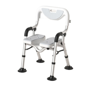 Chaise de douche Good Steps en alliage d'aluminium 27x50x70 pliable pour personnes âgées, siège de sécurité pour salle de bain - Product Image 2