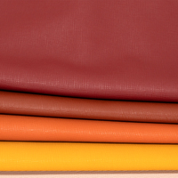Tissu synthétique à base de bio bambou Eco Saffiano cuir végétalien en cuir PU pour canapé couverture de cahier sac chaussures
