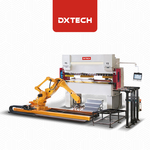 DXTECH-125T/3200mm Máquina Plegadora Hidráulica CNC para Metales No Ferrosos con Automatización Hidráulica - Product Image 1