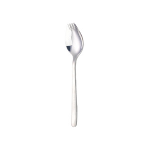 304 Stainless Steel Spoon <b>Fork</b> Integrated Utensil 17cm 19cm <b>Dessert</b> Salad Pasta Western Dinner Use - Product Image 5