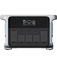 Station d'alimentation portable 1200W en gros, batterie au lithium 1152Wh, sortie AC/DC 110V/220V, certifiée FCC CE pour le camping et l'utilisation en extérieur