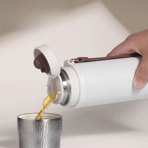 2024 NEW Infuser Water <b>Bottles</b> Sports Water <b>Bottle</b> Leak Proof Vacuum Insulated Stainless Steel Double Walled Insulated <b>Thermos</b> - Product Image 6
