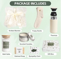Publicité personnalisé couverture auto soins paquet amis collègue femmes nouvel an luxe relaxant bain spa cadeau ensemble pour maman