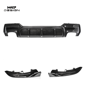 Diffuseur arrière en fibre de carbone sèche M47, lèvre de pare-chocs arrière, séparateur aérodynamique, kit carrosserie pour BMW G22 G23 <span class=keywords><strong>420i</strong></span> 430i 440i, pièces de tuning améliorées - Product Image 3