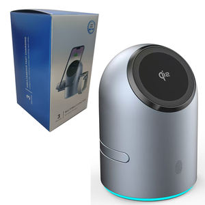 แท่นชาร์จไร้สายหมุนได้เร็วแบบ3-in-1 15, แท่นชาร์จไร้สายระบบแม่เหล็กความเร็วสูงสำหรับ IPhone16/15/14/<span class=keywords><strong>13</strong></span> <span class=keywords><strong>PRO</strong></span> <span class=keywords><strong>MAX</strong></span> iWatch airpods - Product Image 6