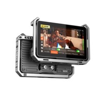 Moniteur d'appareil photo Viltrox DC-X2 DC-X3 6 pouces avec cage, écran tactile 2000 nits, 4K SDI, 3D LUT, kit de montage pour moniteur vidéo sur caméra