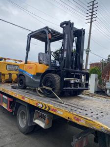 Chariot élévateur diesel mini TCM FD25T3 de 3 tonnes d'occasion, vente directe d'usine, haute efficacité, import - Product Image 3