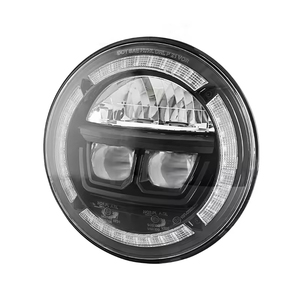 Faro LED de 7 Pulgadas para Harley Davidson, 36W, Luz Alta y Baja, DRL, Señal de Giro, IP67 Impermeable, Lente de PC de Aluminio, Universal para <span class=keywords><strong>Jeep</strong></span> - Product Image 5