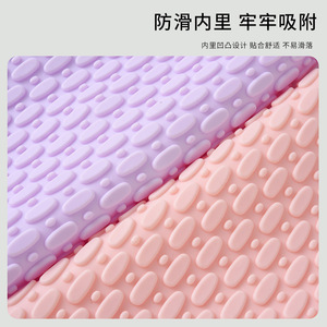 Gorro de Natación de Silicona Qilang, Color Sólido, Elástico, Impermeable, Duradero, Cómodo, Suave, Unisex, para Adultos y Niños - Product Image 4