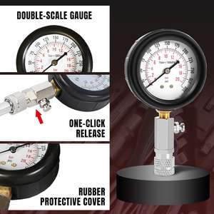 ชุดทดสอบแรงบีบอัด8ชิ้นชุดทดสอบมาตรวัดแรงดันกระบอกสูบเครื่องยนต์ - Product Image 4