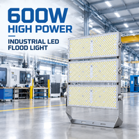 Projecteur LED modulaire haute puissance 600W pour extérieur, stade, terrain de sport, éclairage de terrain de football, 160lm/w, étanche IP67