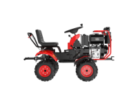 Traktor Mini Grosir Cina 4x4 Penggerak Bensin atau Diesel 10hp 13hp Mini Hoe Tiller Cultivator untuk Pertanian