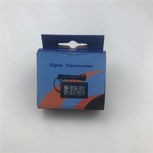 Digital Thermometer YS-01 Black Wired Waterproof Probe For Fish Tank Refrigerator Car Temperature Measurement - Product Image 2