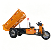 Mini-dumper électrique 1T 1.5T 2T 3T pour mine, petit camion à benne, tricycle électrique, mini-dumper électrique à vendre