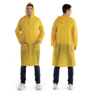 HPR0127 Yellow Color Others Rain Coat and Pants Customized Logo Accessories Made in China - Product Image 2
