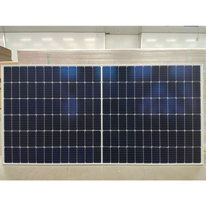 โมดูลโซลาร์เซลล์แบบกระจกสองชั้นกำลังไฟ 540w 550w 500 วัตต์ สำหรับระบบโซลาร์เซลล์ - Product Image 1