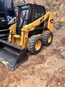 Cargadora pequeña original Caterpillar 246 246c 246d Cat 226 272 Mini Minicargadora usada Precio de Venta caliente automática - Product Image 5