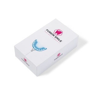 Custom Logo Home Use Teeth Whitening Kit LED Light Dental <b>Bleaching</b> Gel Private Label Tooth Whitener Set Wholesale - Product Image 2