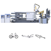 Machine de moulage sous pression à chambre froide en aluminium LH-HPDC 400T, fournie directement par l'usine, pour la fabrication de pièces de moteur de moto, moulage de précision.