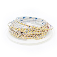 Bande lumineuse LED linéaire flexible haute densité DC12V 24V 120 LED/M 2835 5MM 10W Double couleur Blanc chaud et blanc froid